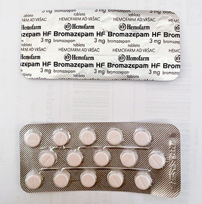 Bromazepam Hemofarm 3 mg