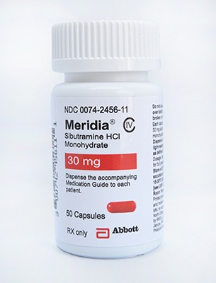 Meridia Brand (Sibutramine) 30mg packing 50 Capsules B