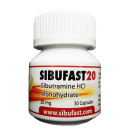 Generic Reductil Sibutramine 20mg R
