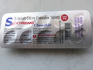 Sextreme Chewable 100 mg Sildenafil