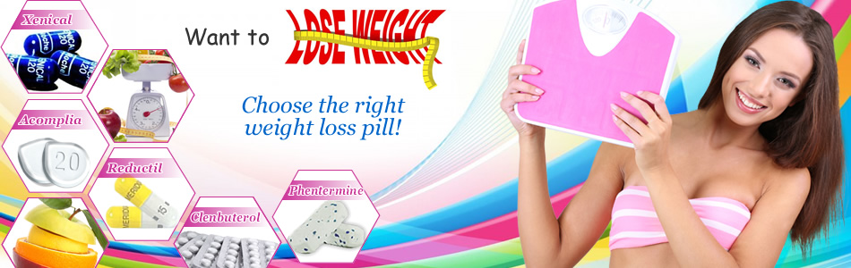 Weight Loss Products: Reductil Sibutramine, Acomplia, Xenical, Clenbuterol, Phentermine