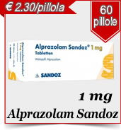 Alprazolam Sanval 1 mg