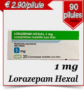 Lorazepam hexal 1 mg