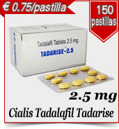 Tadalafil Tadarise 2.5 mg